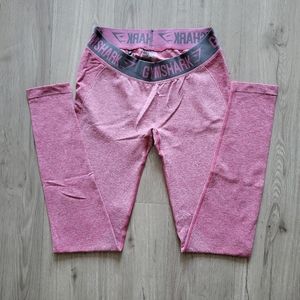 Gymshark Flex Leggings Medium Pink and Grey